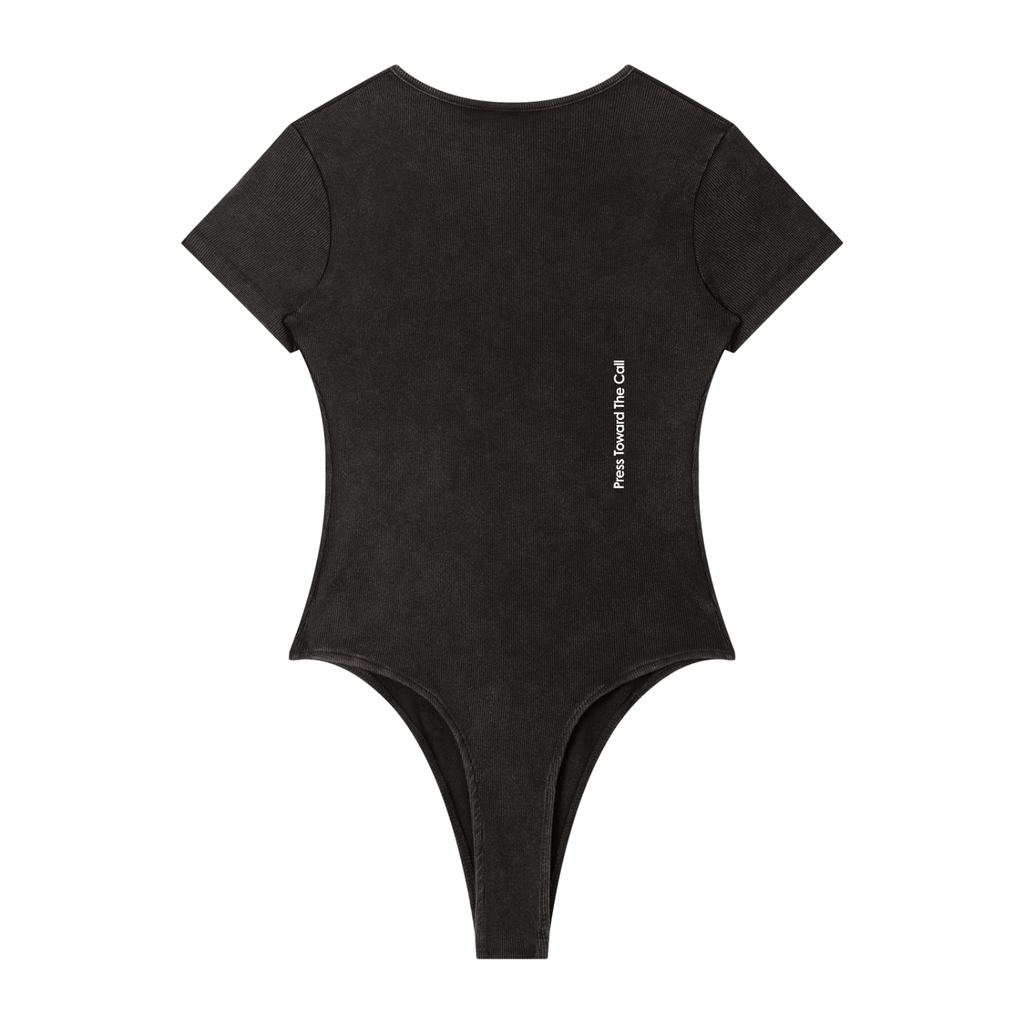 Women's Mineral Wash Crewneck Bodysuit