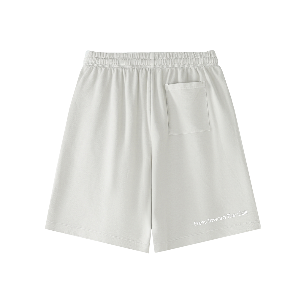 Vintage Wash Cotton Shorts