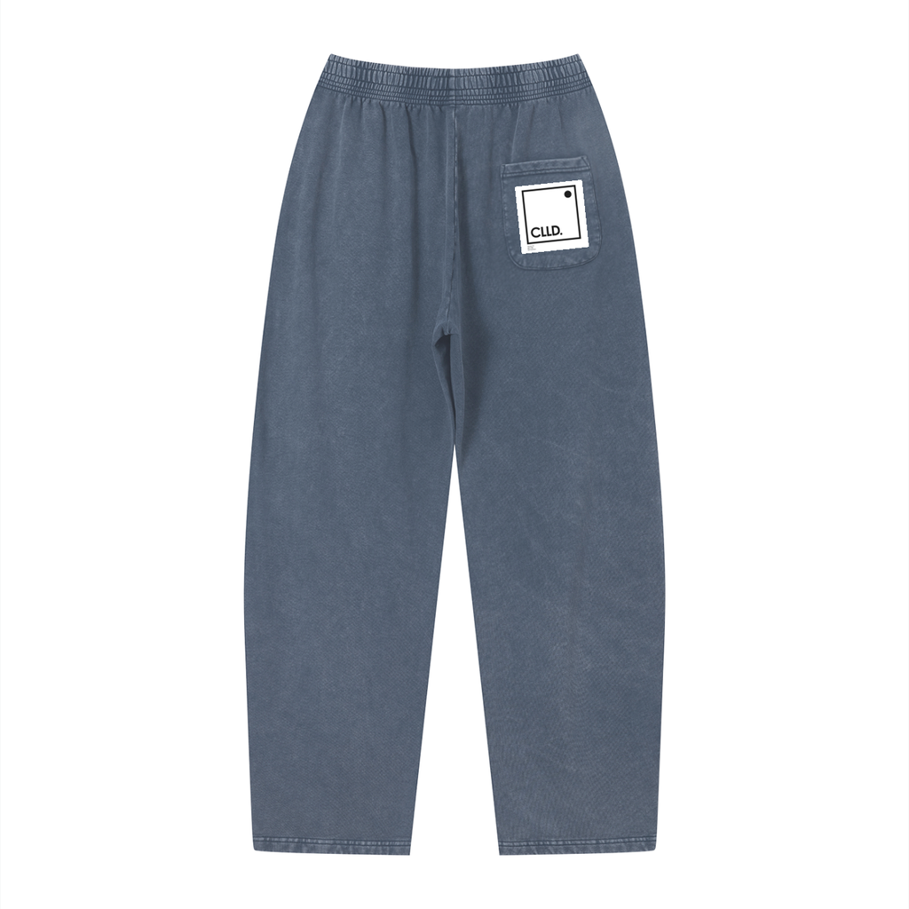 Unisex Vintage Wash Loose Sweatpants
